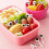 10 κομμάτια Mini Cute Cartoon Eyes Lunch Box Διακόσμηση Πιρούνι Επιδόρπιο με φρούτα 4