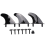 Lot de 3 ailerons de surf souples pour paddle et planches de surf 2