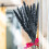 30Pcs Black Pampas Grass, 17 polegadas Natural Dryed Small Stems para decoração de casamento em casa Arranjos de flores, decoração 5