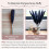 30Pcs Black Pampas Grass, 17 polegadas Natural Dryed Small Stems para decoração de casamento em casa Arranjos de flores, decoração 6