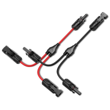 Solar Y Branch Cable Connectors,Solar Parallel Adaptor in Pair for Pane,Cable Wire Plug Tool Kit