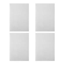 Mesh Sheet, 4 pakketten draadpanelen 20 mesh, muis knaagdier insect voor ventilatieopeningen, huis, keuken, tuin, 210 x 300 mm