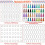 160 PCS Sublimation Ornament Blanks,Sublimation Blank Keychains MDF Διπλής όψης μπρελόκ 6