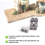 60 συσκευασίες Cinder Blocks 1/12 Scale Mini Bricks Μικροσκοπικά αξεσουάρ τοπίου από σκυρόδεμα 6