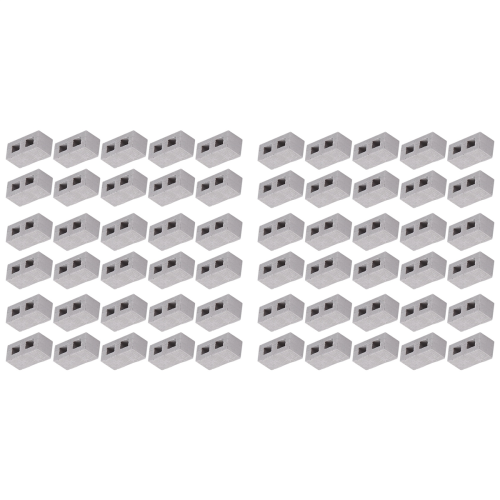 60 συσκευασίες Cinder Blocks 1/12 Scale Mini Bricks Μικροσκοπικά αξεσουάρ τοπίου από σκυρόδεμα 1