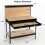 Switzer (Black) SwitZer Steel Garage Tool Box Work Bench Storage Pegboard Shelf DIY Workshop 7
