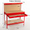 Switzer (Red) SwitZer Steel Garage Tool Box Work Bench Storage Pegboard Shelf DIY Workshop 7