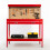 Switzer (Red) SwitZer Steel Garage Tool Box Work Bench Storage Pegboard Shelf DIY Workshop 9