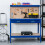 Switzer (Blue) SwitZer Steel Garage Tool Box Work Bench Storage Pegboard Shelf DIY Workshop 6
