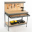 Switzer (Grey) SwitZer Steel Garage Tool Box Work Bench Storage Pegboard Shelf DIY Workshop 1