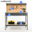 Switzer (Grey) SwitZer Steel Garage Tool Box Work Bench Storage Pegboard Shelf DIY Workshop 5