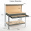 Switzer (Grey) SwitZer Steel Garage Tool Box Work Bench Storage Pegboard Shelf DIY Workshop 7