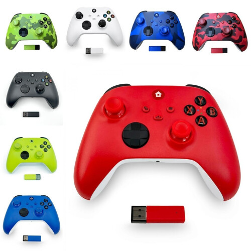 (White)Für Xbox Series X S 24g Wireless Controller Bluetooth Gamepad PC Steam Spiel 2
