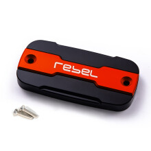 (REBEL röd)För HONDA REBEL 1100 500 300 CMX 1100 300 500 Motorcykel främre bromsvätskekåpa och olja