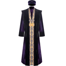 (XXXL Adulto) Costume Cosplay da Professor Albus Silente della Scuola di Magia di Harry Potter