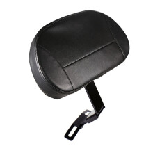 (B)Black Plug-in Driver Backrest Kit Rider Ryggstöd för Harley Fatboy Heritage Softail 2007-2017 CV