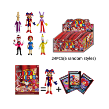 24 τμχ The Amazing Digital Circus Pvc Action Figure Toy Six Random Gifts Styles