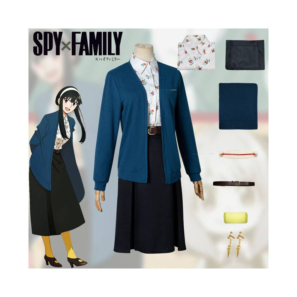 (XXL) Forger Yor Spyfamily Robe quotidienne littérature femmes Cosplay ensemble de noël fête