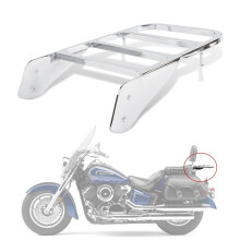 Stalowy bagażnik motocyklowy Sissy Bar z oparciem i akcesoriami do motocykli Yamaha V-Star 400 650 1100