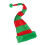Μακρύ ριγέ χριστουγεννιάτικο καπέλο Μαλακά καπέλα Άγ 1