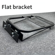 (som bild 1) Motorcykel Ryggstöd Baklåda Fäste Metall Bakställ Elfordon Universal Bagage