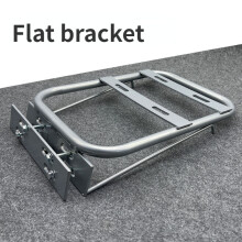 (som bild 2) Motorcykel Ryggstöd Baklåda Fäste Metall Bakställ Elfordon Universal Bagage