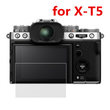 (X-T5) Självhäftande LCD-skärmskydd i härdat glas för Fujifilm Fuji XH2 X-H2S X-pro3 X-T4