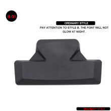 (B-08) Passar för Benelli TRK 502 X TRK502 TRK251 Motorcykel Bakre Top Case Kudde Passagerare Ryggstöd