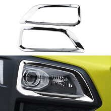 Do Hyundai Kona Encino Kauai SUV 2017 2018 2019 2020 chromowana osłona lampy przeciwmgielnej z przodu