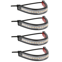 (4 szt.) 12 V LED motocyklowe światło kierunkowskazu i światła do jazdy dziennej do jazdy dziennej,