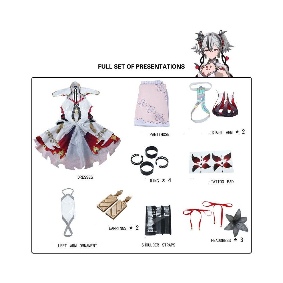 (M) Wuthering Waves Personnage Camellya Femme Cosplay Costume Performance Vêtements