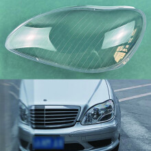 (Lewa) Do Mercedesa Klasy S W220 1998-2005 Osłona reflektora przedniego Przezroczysta maska Obudowa