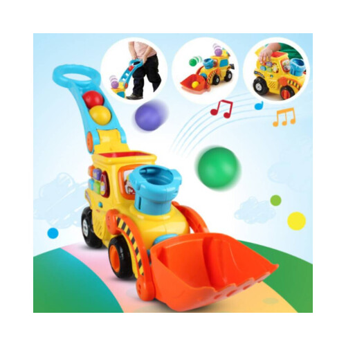 Και Vtech Pop Drop Digger Toys Baby Toddler Stroller Game Διαδραστικό περονοφόρο 1