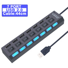 (Port USB 7 2.0) 3.0 Hub USB Multi USB Splitter Multi Hub USB Hub USB 3 Użyj zasilacza Port USB z