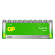 20er-Pack AA-Batterien, GP Super Alkaline 15A/LR6