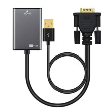Adaptador HDMI - MICRO CONNECT - HDMI para VGA - 15 cm - Ativo - Suporte 1080p