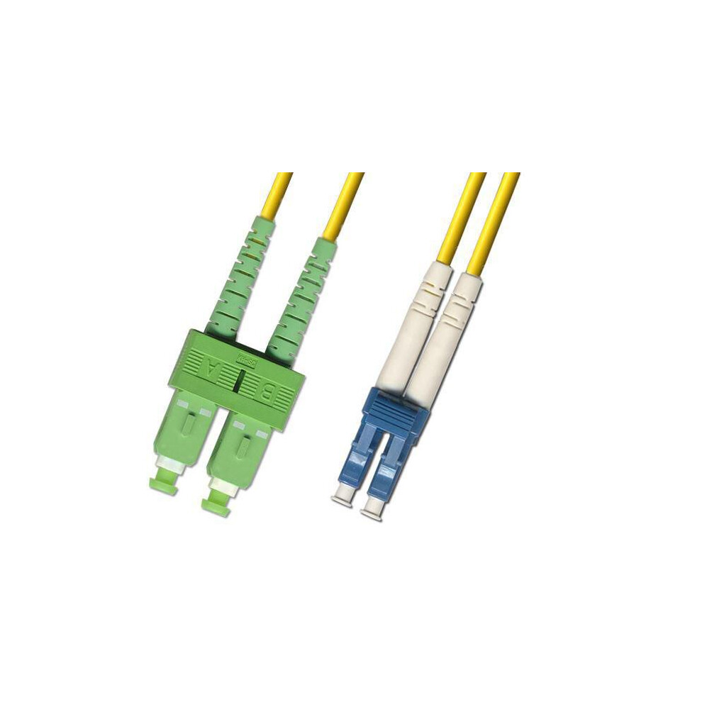 Microconnect Optical Fibre Cable Sc-Lc Singlemode Duplex Os2 (Yellow) 0.5M Yellow 5704174194248