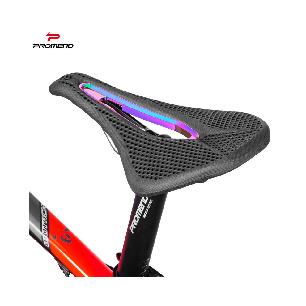 Selle de vélo 3D, selle VTT, selle d'impression 3D, selle en nid d'abeille 3D, selle creuse à nez court