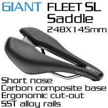 Giant FLEET SL Saddle Comfort Seat Big Vent Soft  Road MTB Bike Bicycle Ultralight