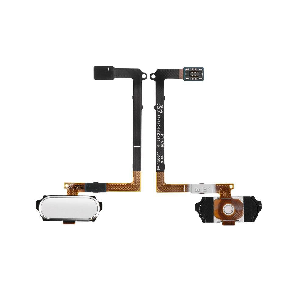 Coreparts Samsung Galaxy S6 Series Home Button With Flex Cable White 5704174906308