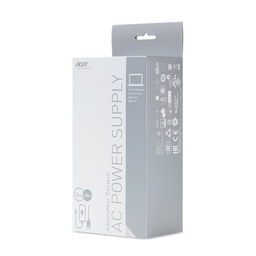 Acer Netzteil - ACER - Aspire Switch 11 - 65 Watt - Schwarz - CA 100-240 1
