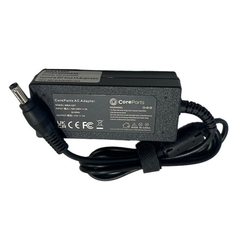Adaptador de parede - MICRO BATTERY - MBA1207 - 12V - 3A - Preto