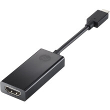 Adaptateur vidéo externe - HP - USB-C HDMI - Noir - 4096x2160 - Compatible EliteBook et ZBook