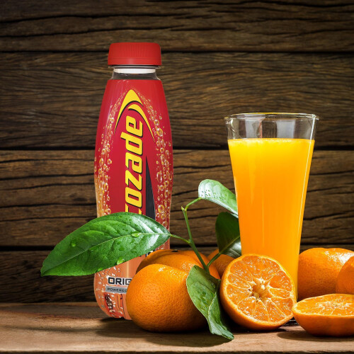 Lucozade Lucozade Original & Orange Sparkling Energy Drink, 380ml 1