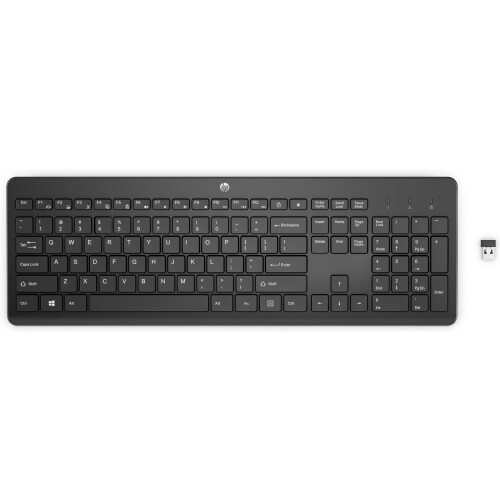 HP Clavier sans fil HP 230 - Noir - W126435823