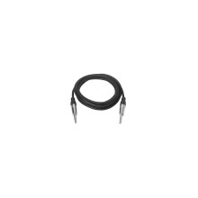 Cabo de áudio jack mono (M) para jack mono (M) - VivoLink - 50 cm - blindado preto