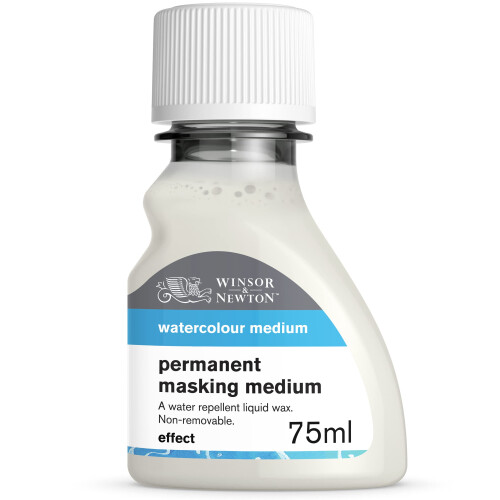 Winsor & Newton Watercolour Medium Permanent Masking Medium 75 ml (2,5 unssia) pullo