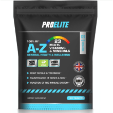 A-Z Multi Vitamins and Minerals for Men Women 120 Tablets - 100% RDA - Vegan UK