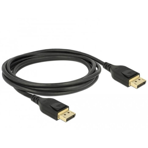 Câble DisplayPort - DeLOCK - 85663 - 5 m - Macho - Ouro - 8K Ultra HD