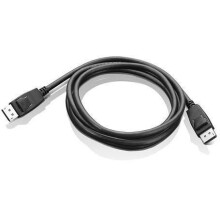 Lenovo DisplayPort to DisplayPort 1.8m Black